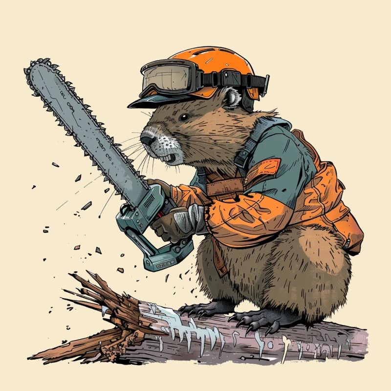 Tronçonneuse bûcheron Beaver