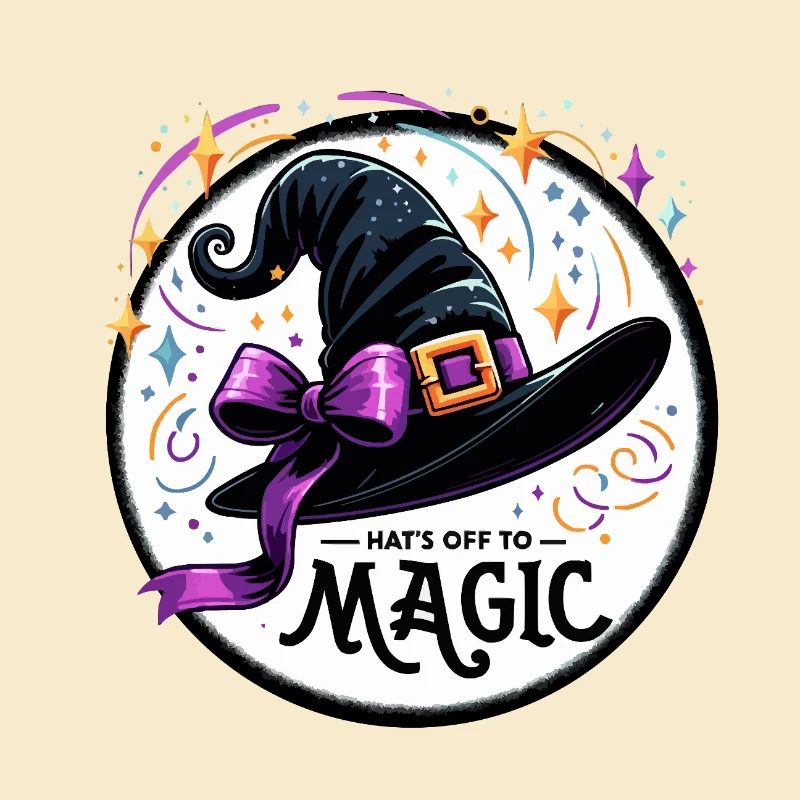 Witch Hat Magic Illustration