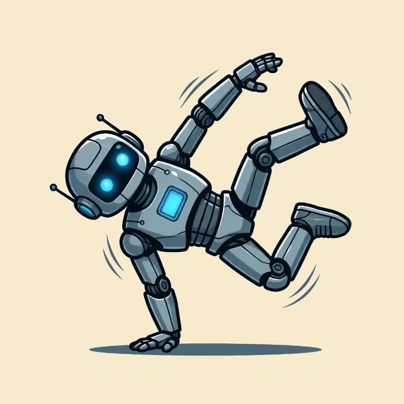 3 Le Robot Danseur Breakdance
