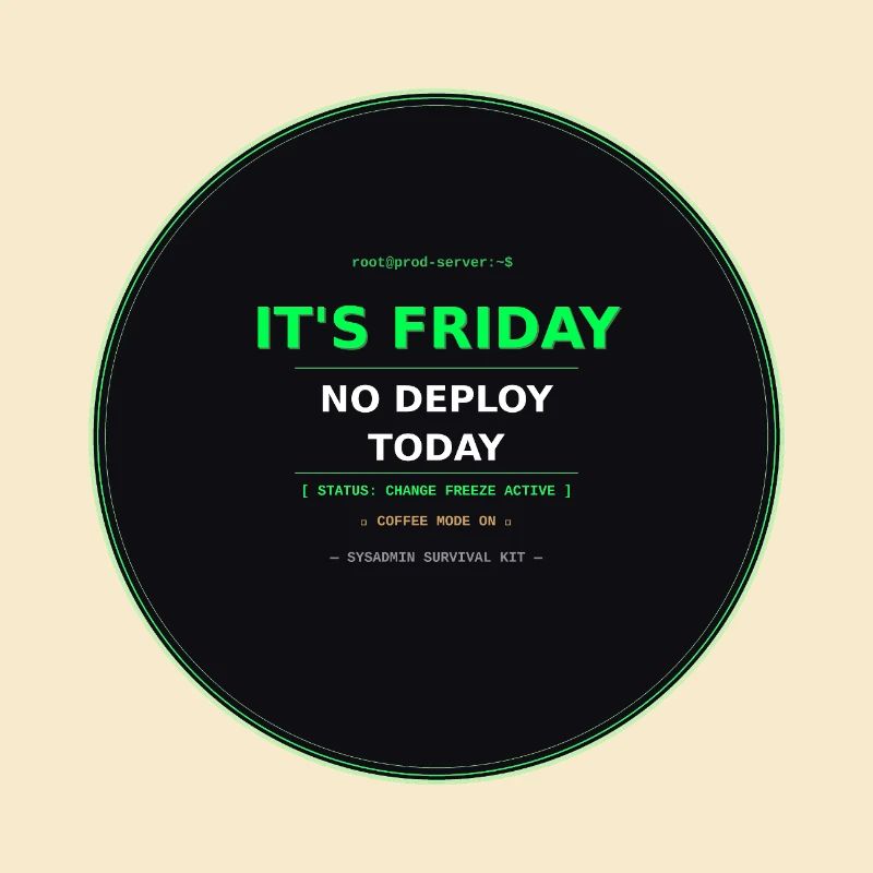 Es ist Freitag – Kein Deploy Heute
