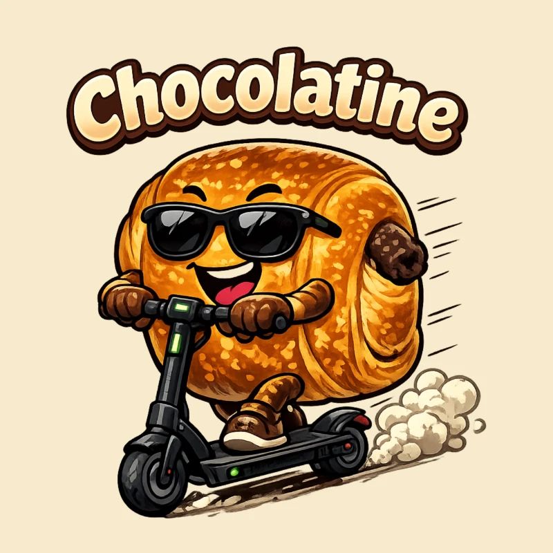 Chocolatine trottinettes 