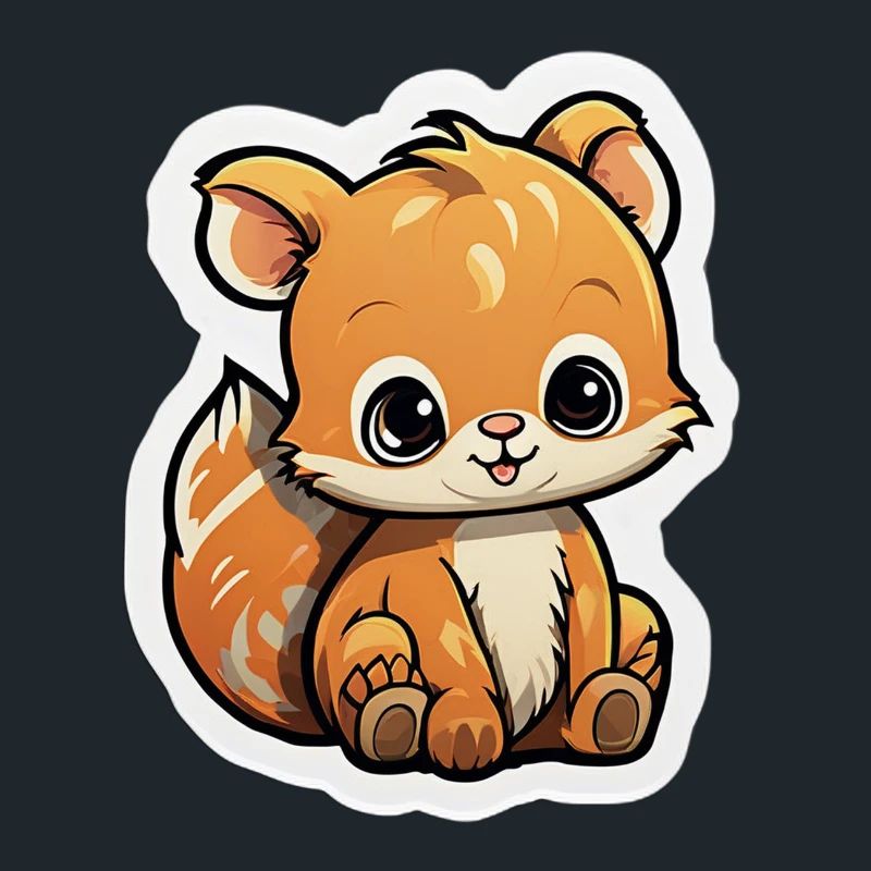 Cartoon-Eichhörnchen