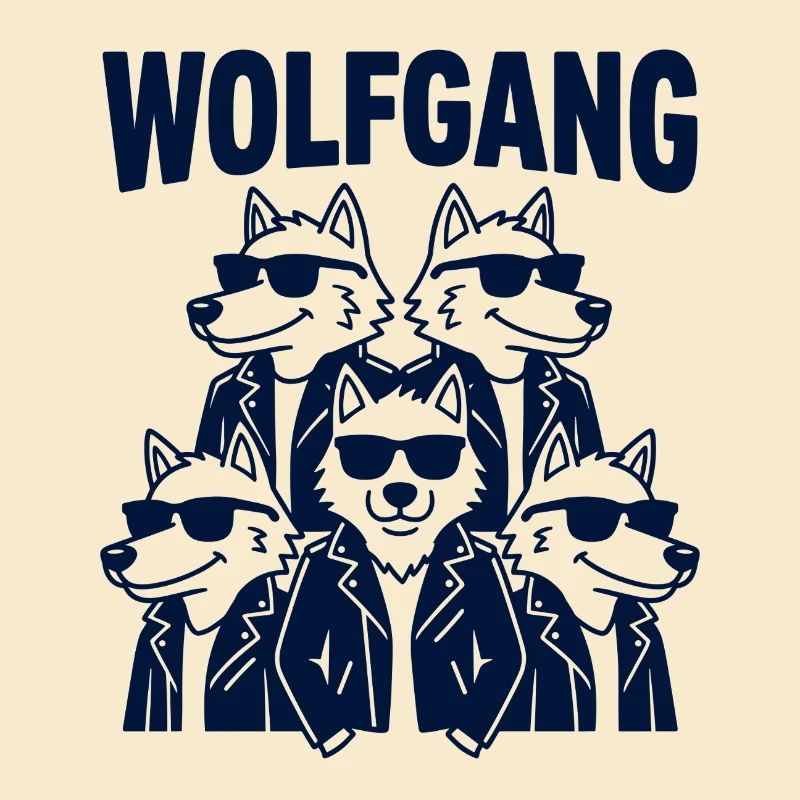 Jeu de mots drôle avec Wolfgang Bande