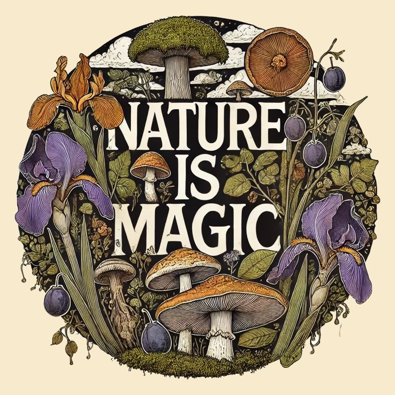 Nature Is Magic: Pilze & Flora Circle