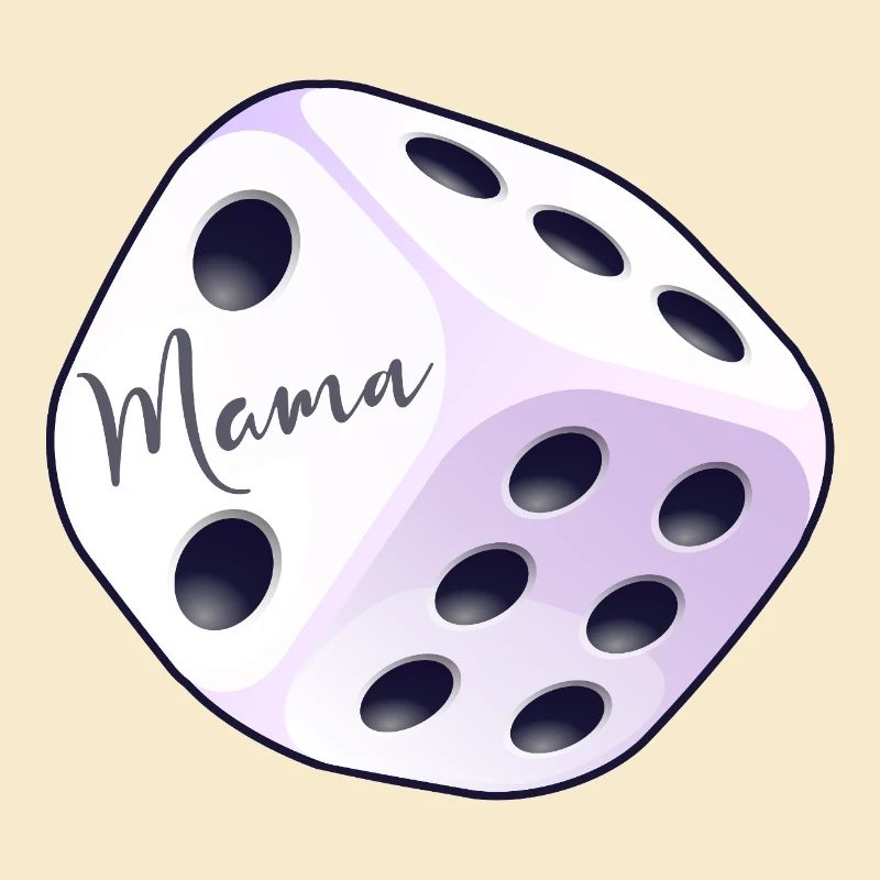 Dice Board Gamer Mom