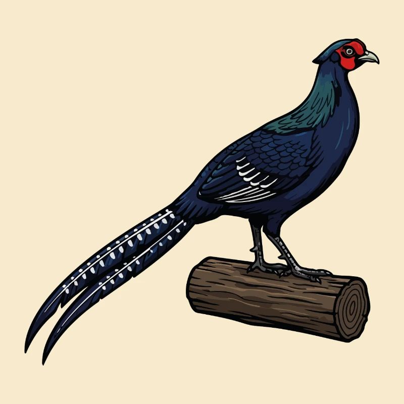 Purple Pheasant Majestic Wilderness