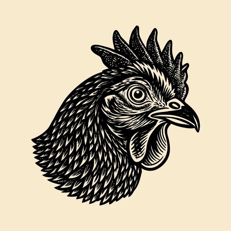 Chicken head