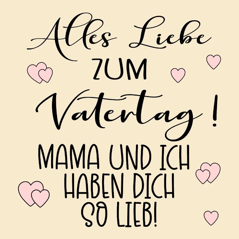 Vatertag - Mama Papa Kind