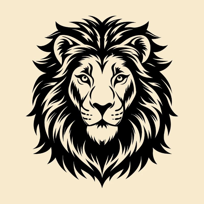Tête de lion