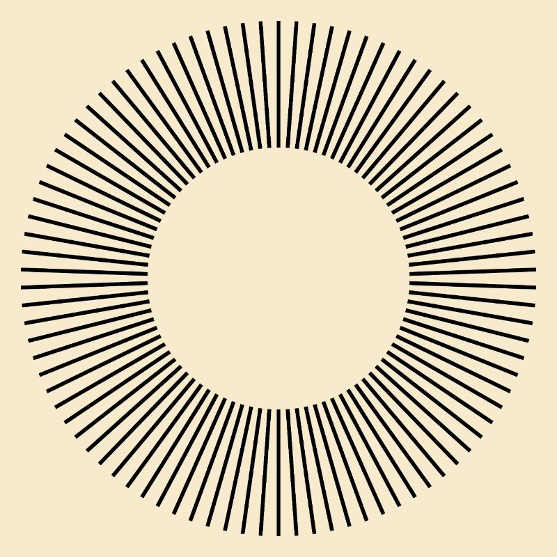 lines circle composition design