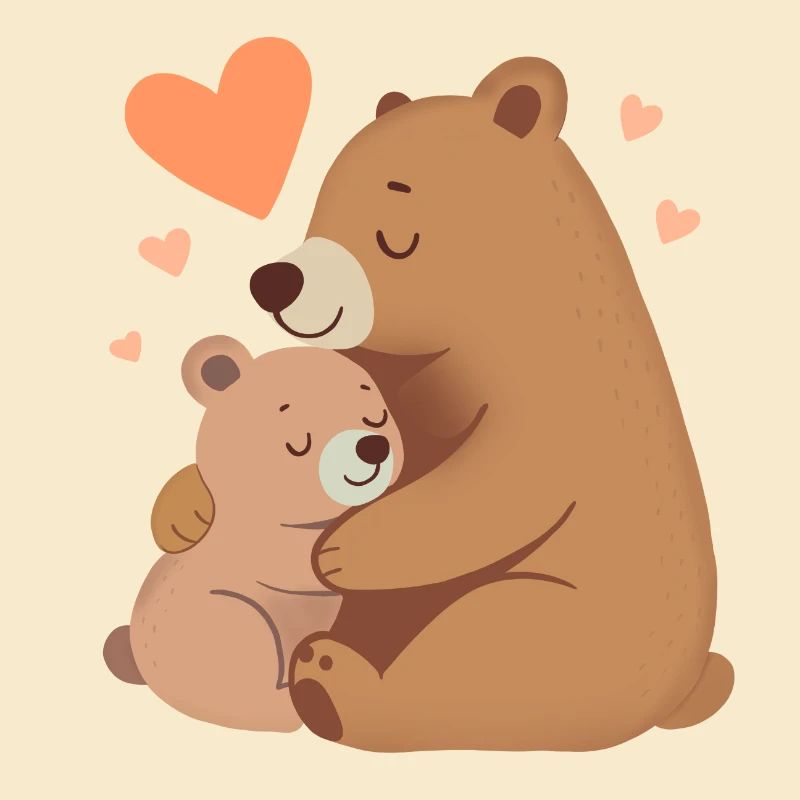 Maman Ours et Bébé Ours