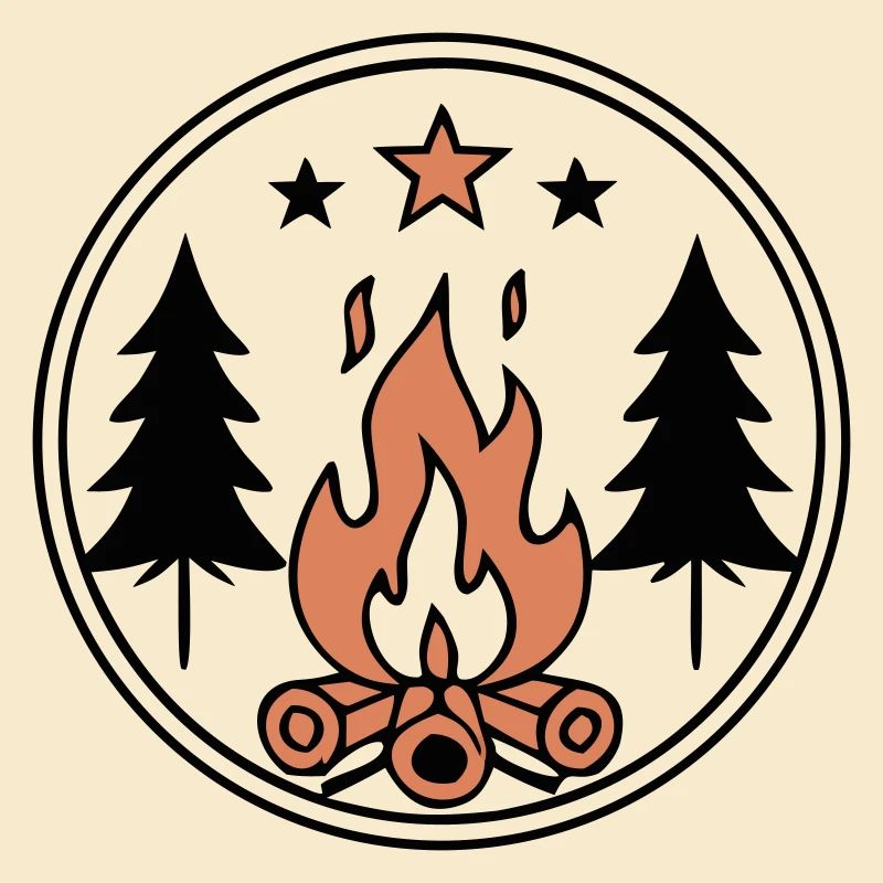 Blason du camp de Campfire Forest