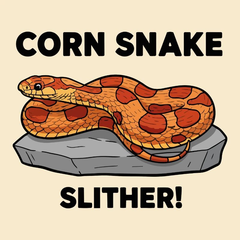 Corn Snake Slither Rock