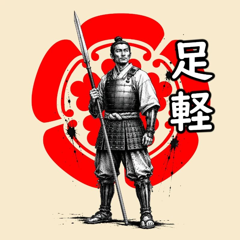 Ashigaru du clan Oda, période Sengoku