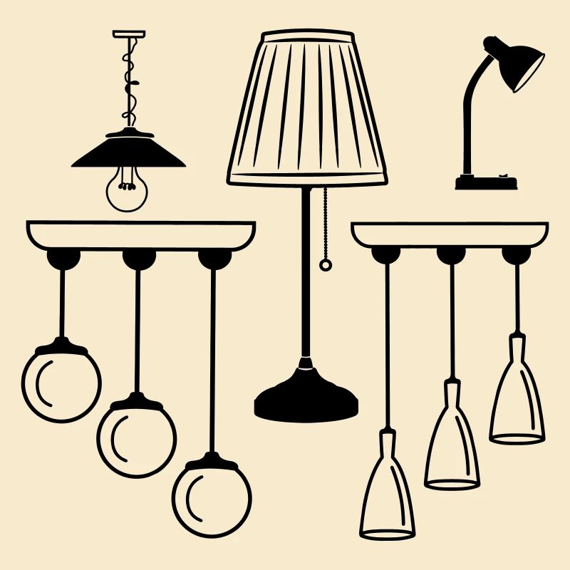 Collection de lampes et d’éclairage