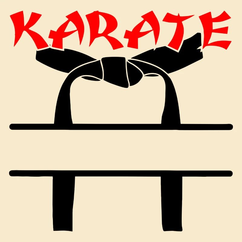 Black belt karate
