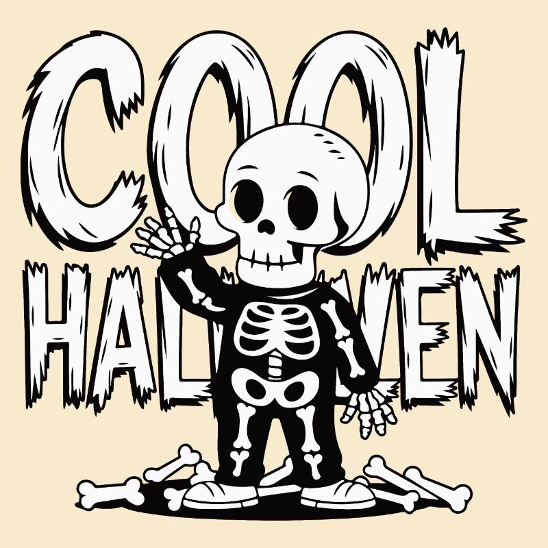 Cool Halloween Skeleton