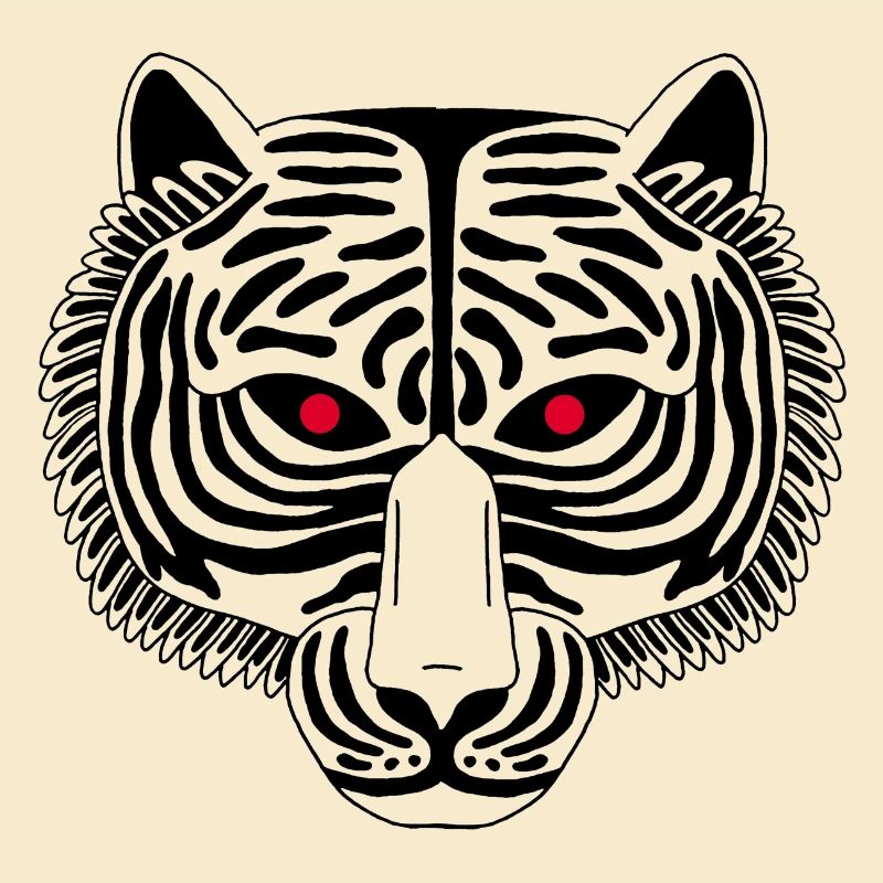 Schwarzer Tiger