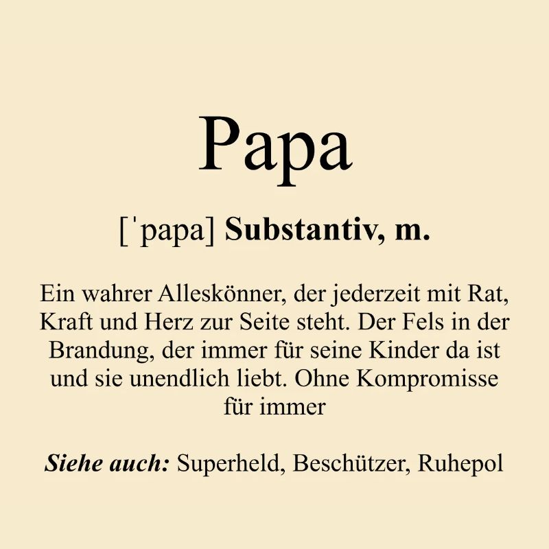 Papa Definition Dictionary
