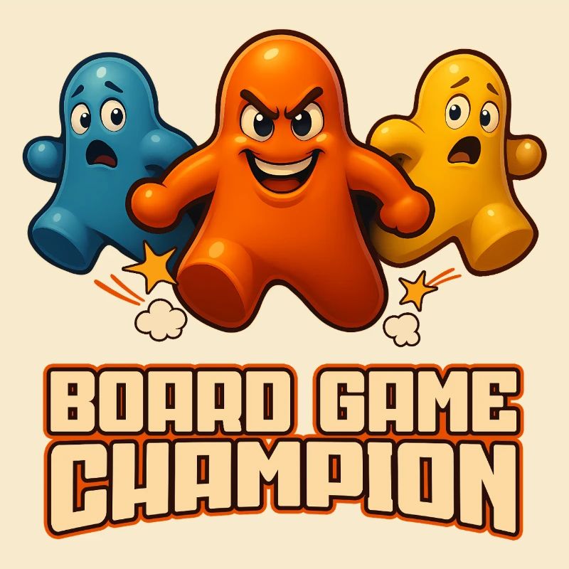Board Game Champion – Funny Game Pieces