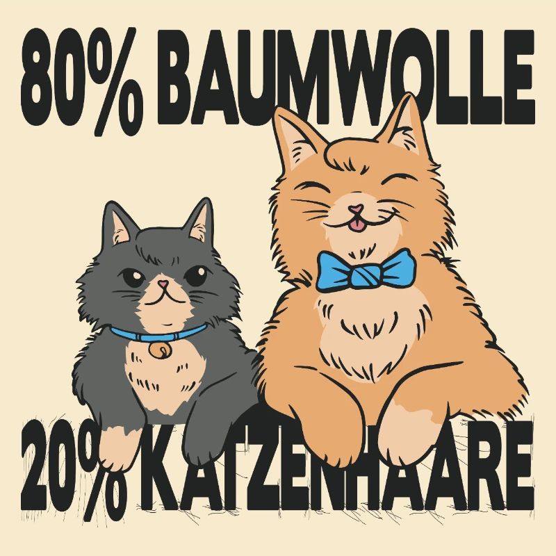 Katze Katzenhalter Katzen Spruch Geschenk 