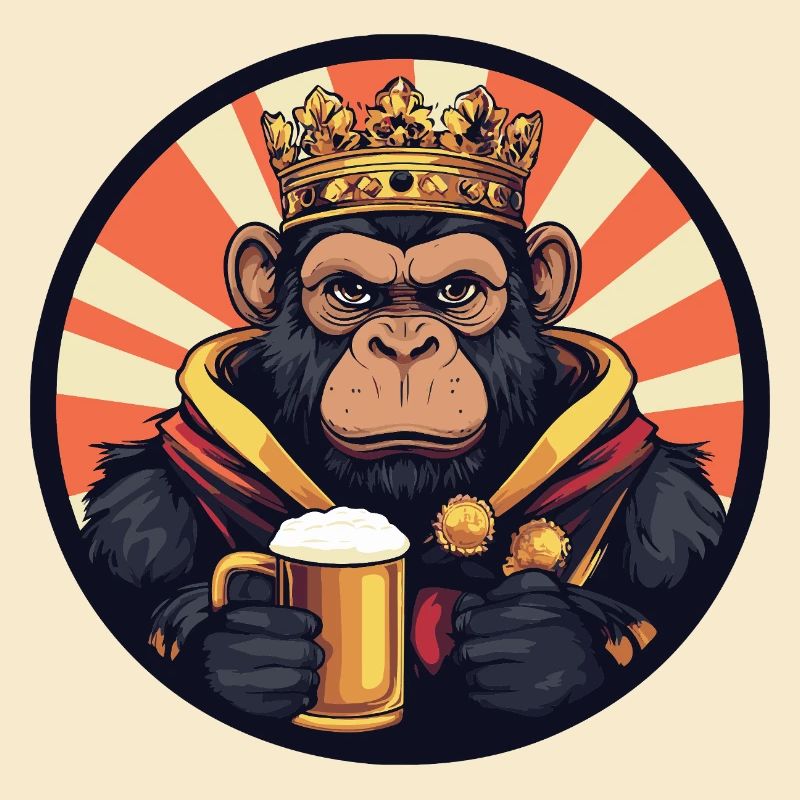 Monkey Beer Funny