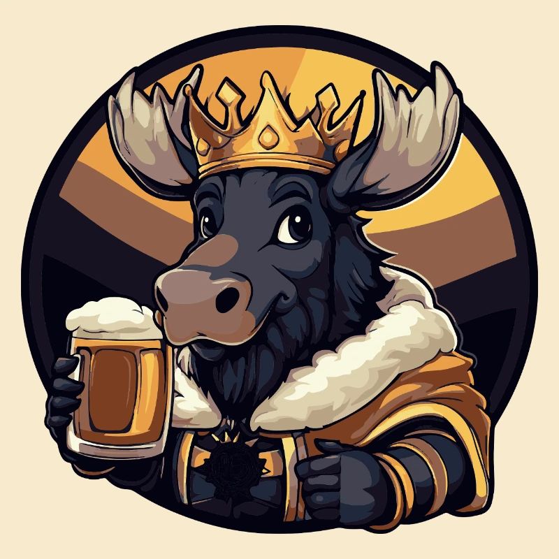 Elch Bier Lustig