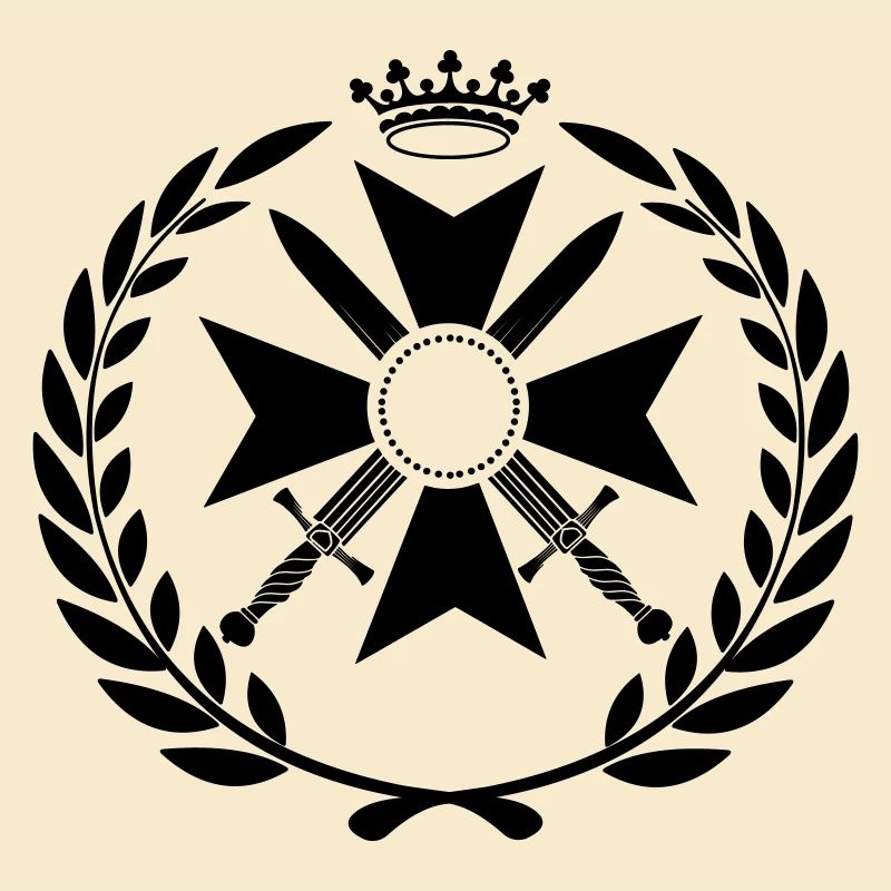 Croix militaire à deux épées