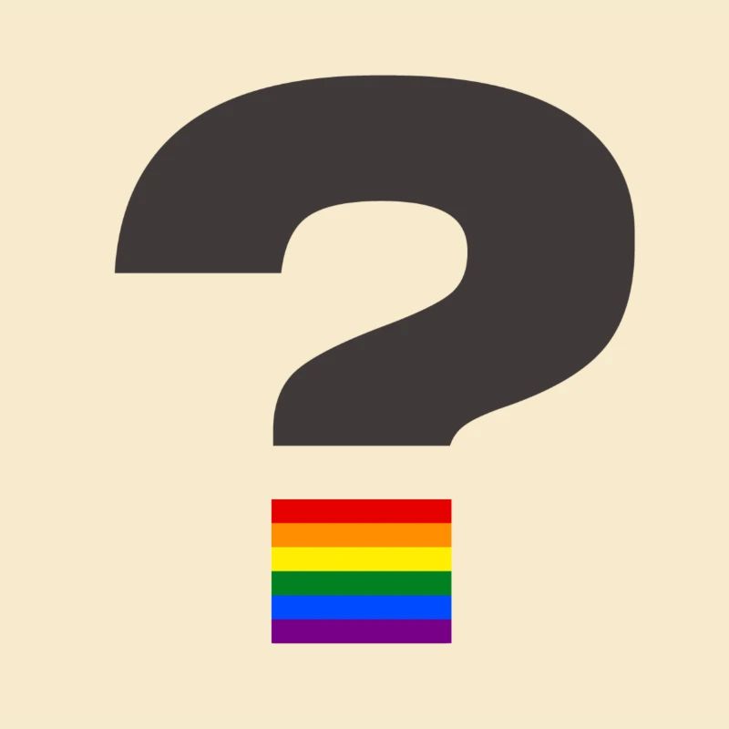 Pride-Fragezeichen-Grafik