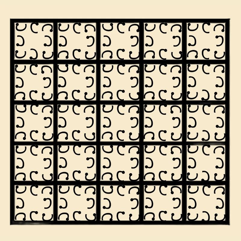 Square-decor