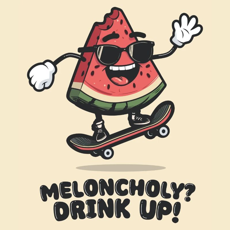 meloncholy - springende Melone