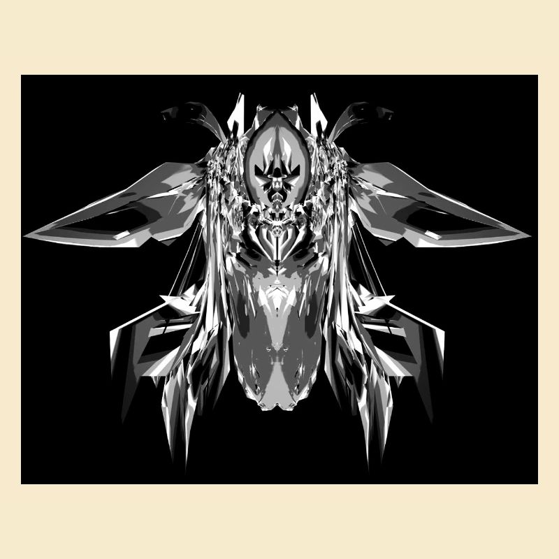 Black and white art