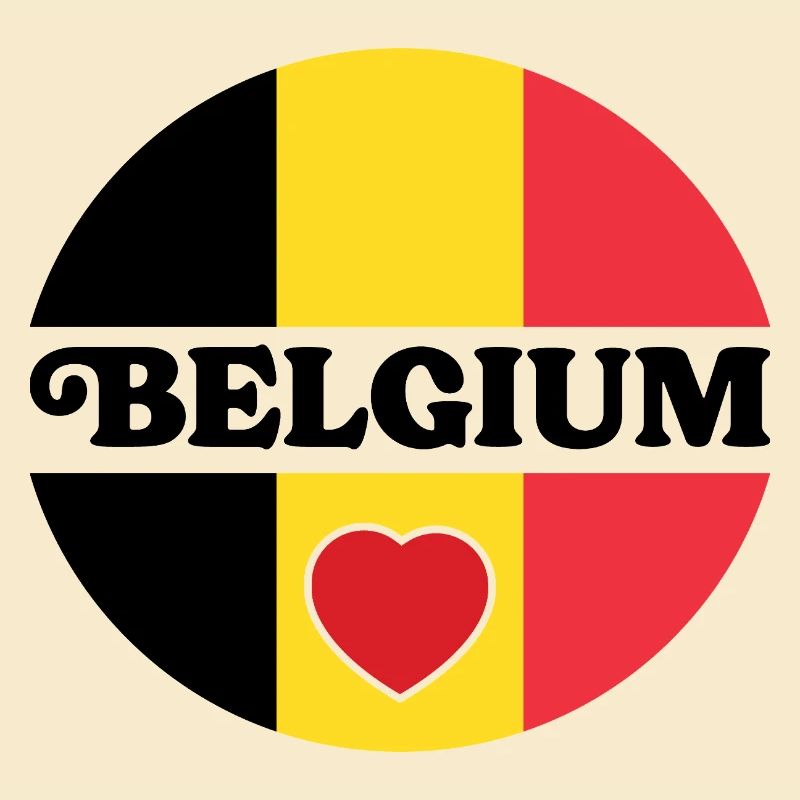 Design Belgium Cœurs Équilibrés