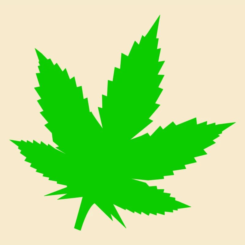 Green Leaf Silhouette