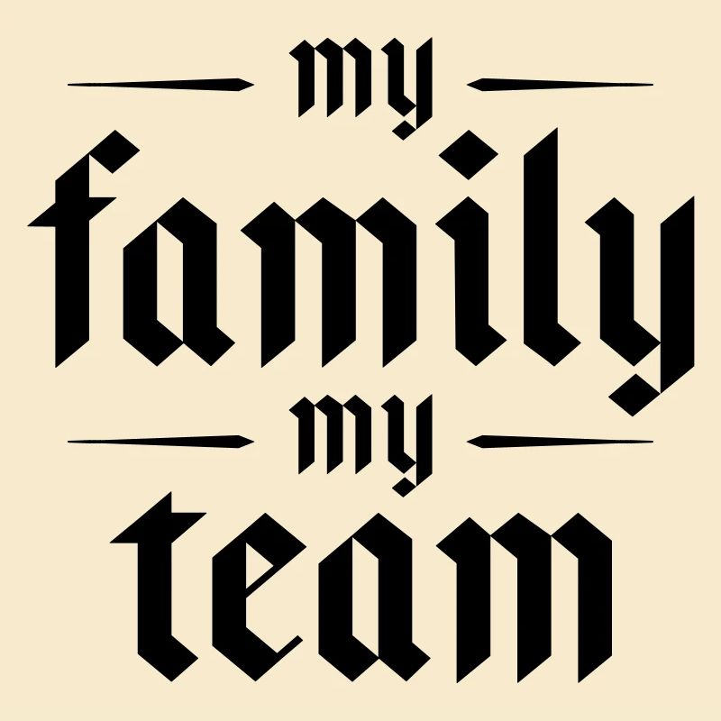 Mon équipe familiale dit