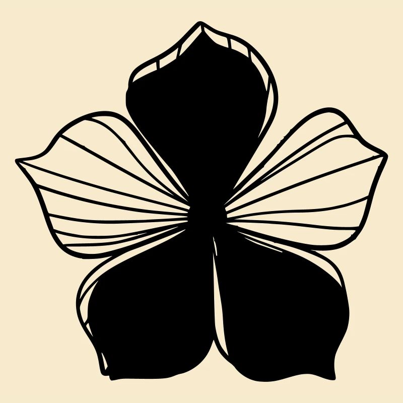 Design floral graphique transparent - Graphique fleur