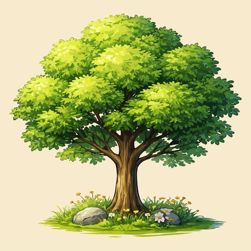 Arbre au soleil