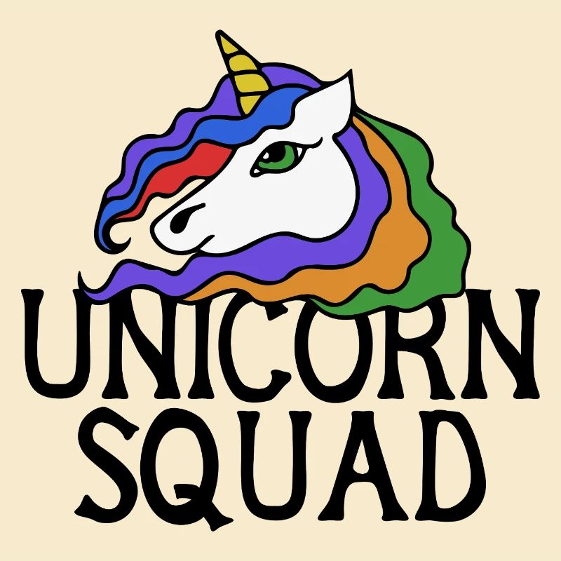 Rainbow Unicorn Portrait