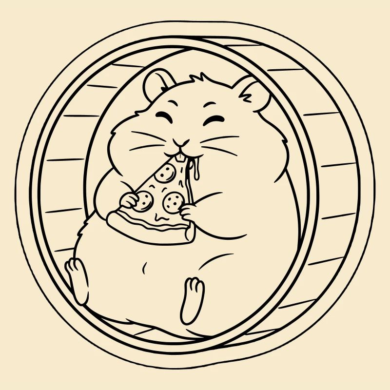Plan de pizza Hamster Balanced Bike