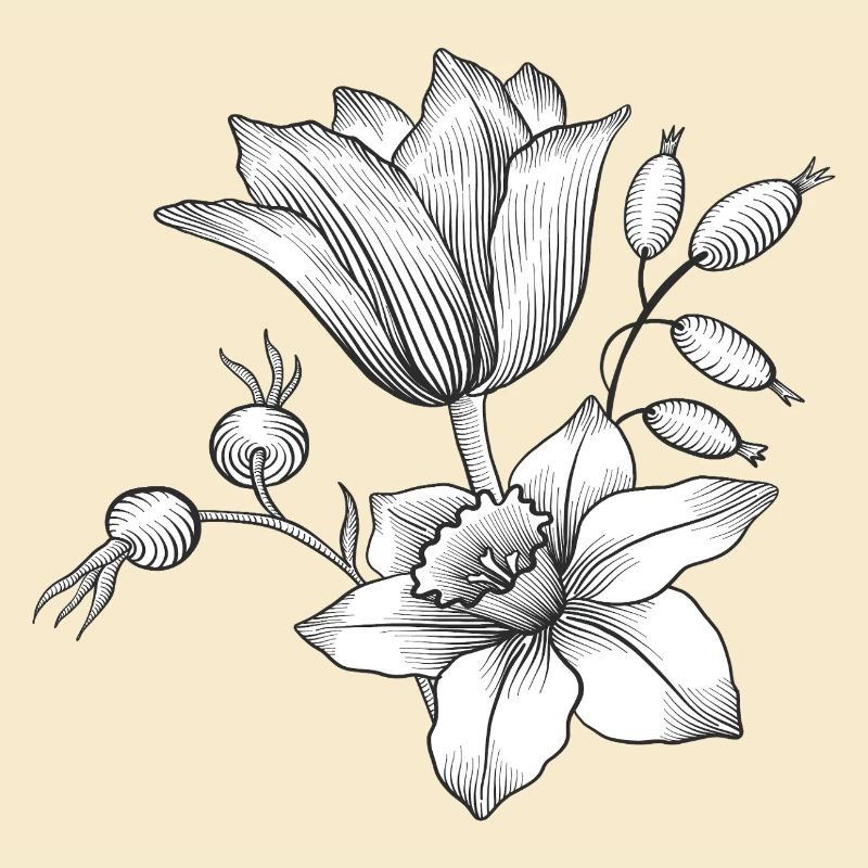 Vrille de fleur