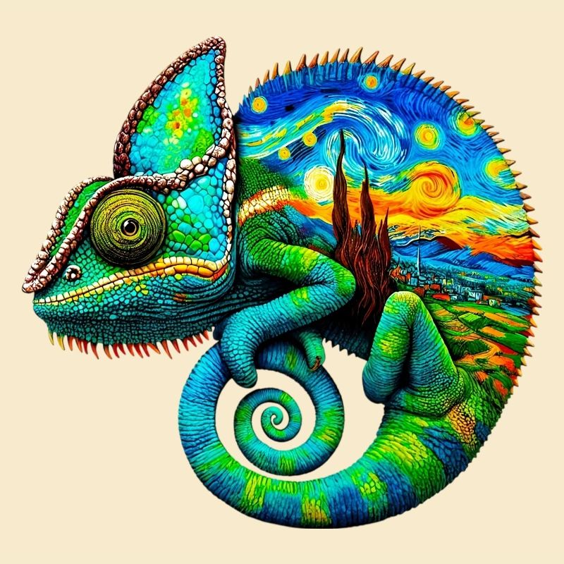 Van Gogh Chamäleon