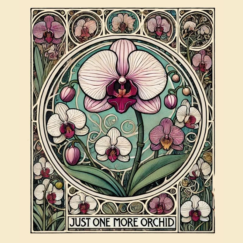 Nur noch eine Orchidee