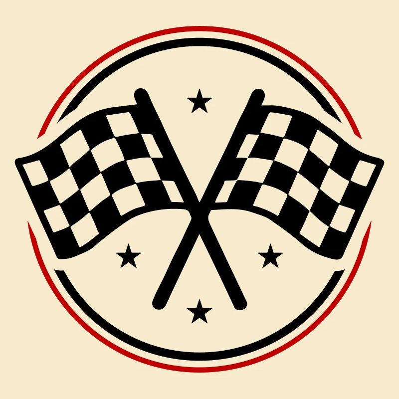 Drapeau de course à damier