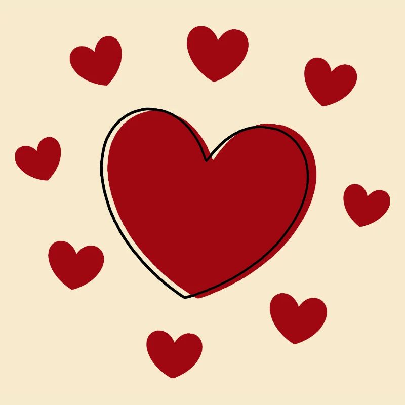 rotes Herz rot Geschenk Valentinstag