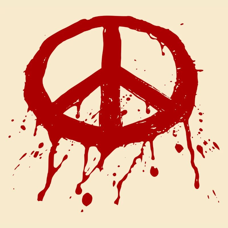 Paz Graffiti Roja