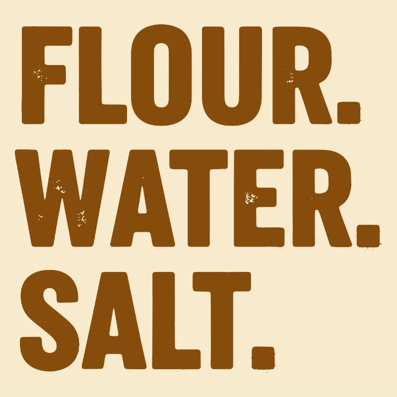Sourdough Bread Baking Baker Flour Water Salt