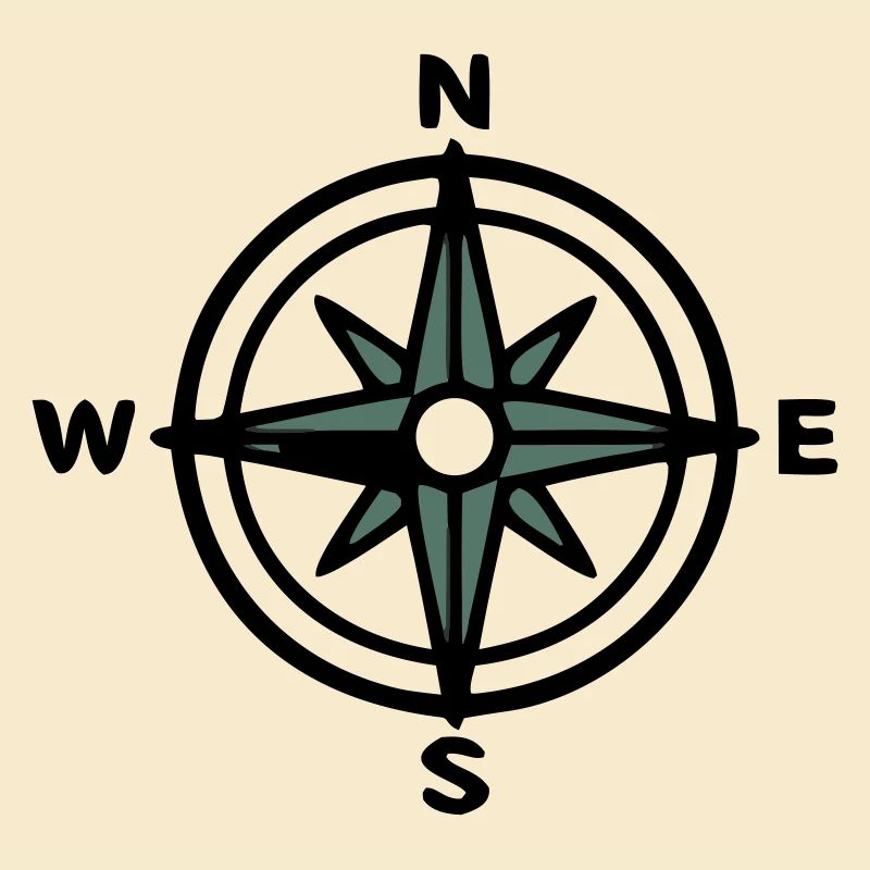 Kompass Navigation Wandern Pfadfinder Outdoor