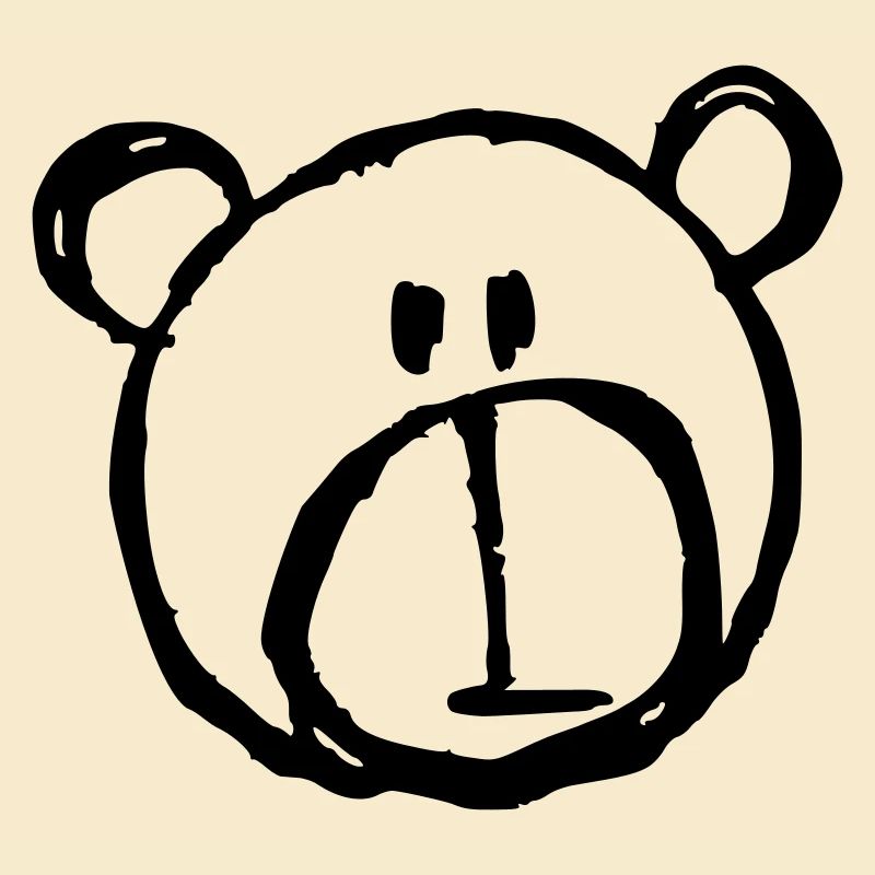 Simple Teddy Bear Dessin Team Teddi