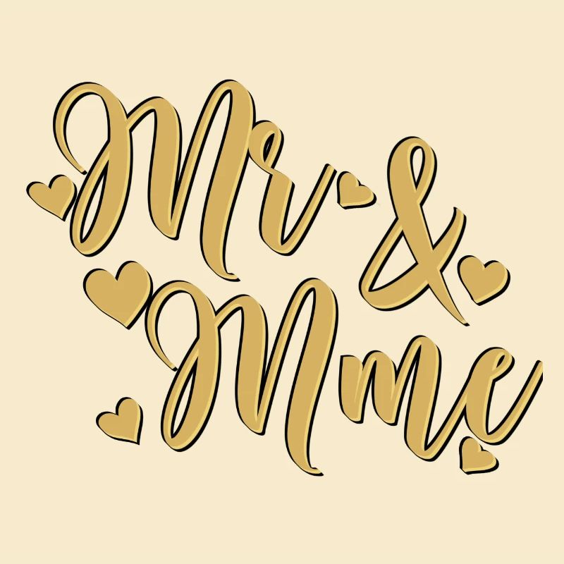 Mr & Mrs Doré Heart