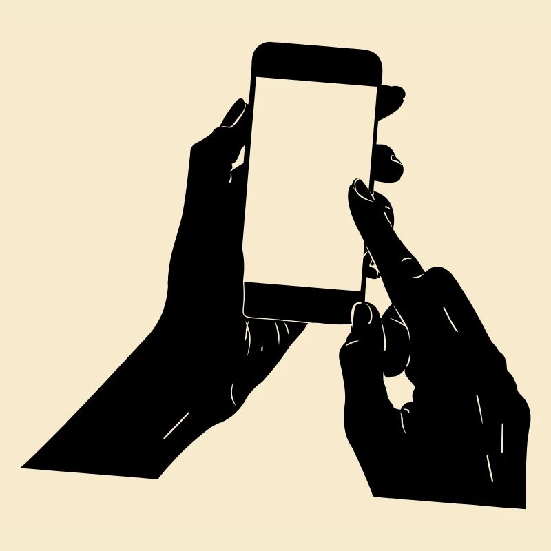 Smartphone in der Hand